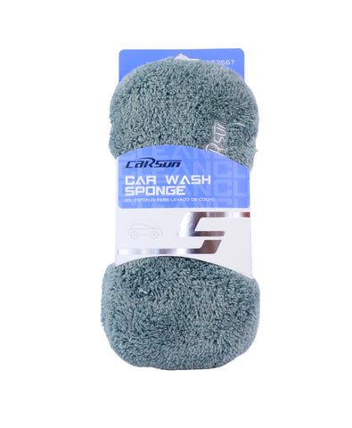 Carsun Auto Polyester Car Wash Sponge Grey