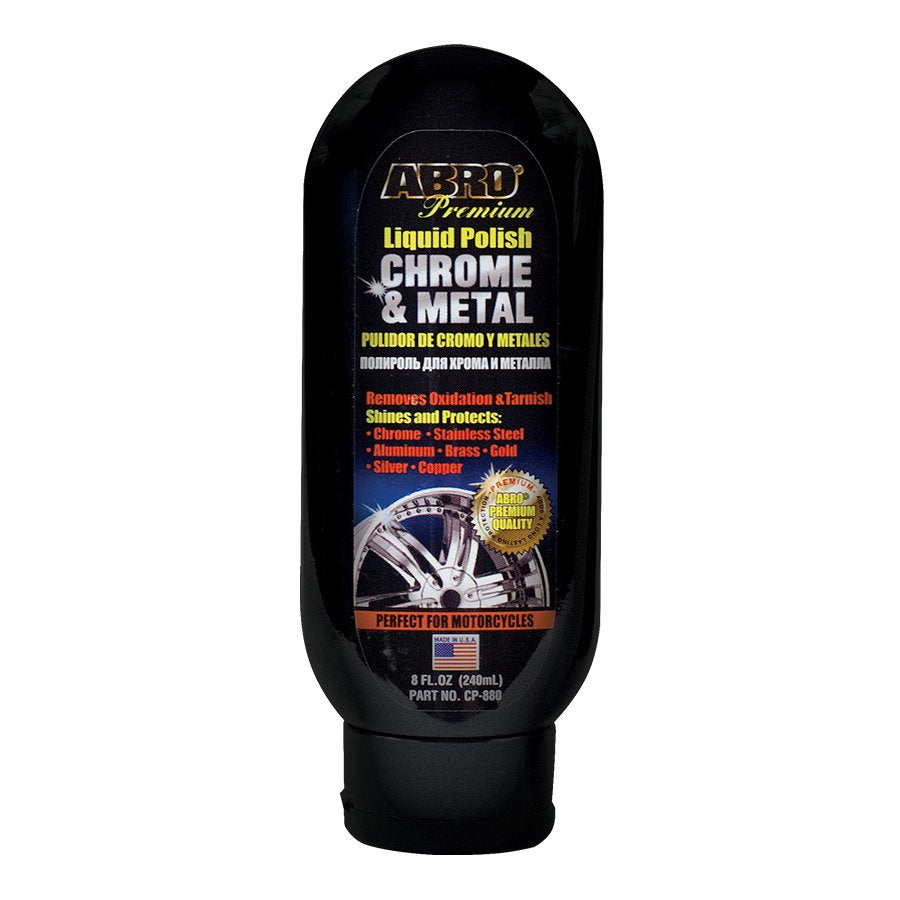 ABRO LIQUID CHROME & METAL POLISH