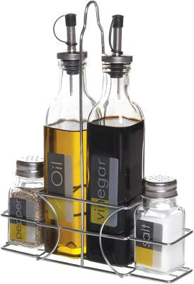 GIBSON HOME CONDIMENT SET (5PCS)