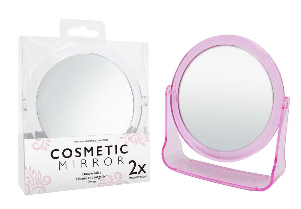 DBL SIDED ROUND MIRROR