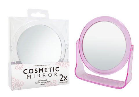 DBL SIDED ROUND MIRROR