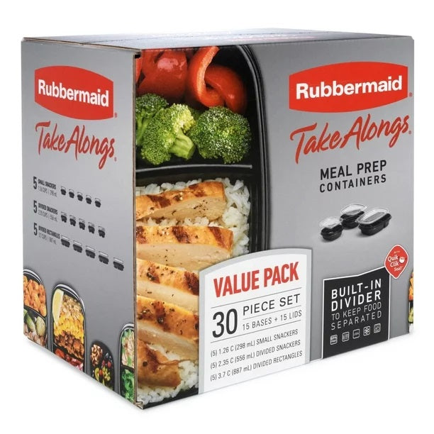 RUBBERMAID 30PC TAKEALONGS SET