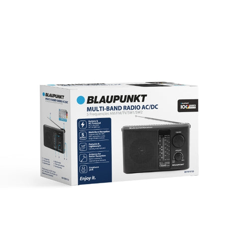 BLAUPUNKT MULTIBAND RADIO ac/dc BLACK