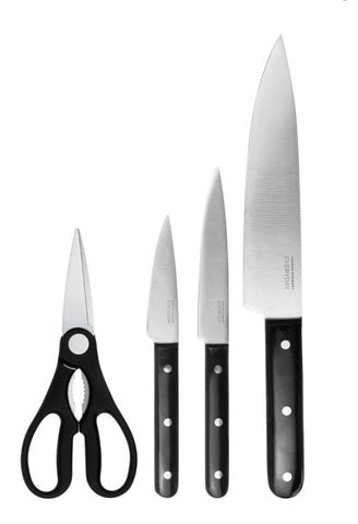 MARTHA STEWART EVERYDAY 4PC STAINLESS STEEL CUTLERY SET