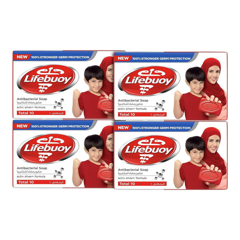 LIFEBUOY SOAP BARS (4PK)