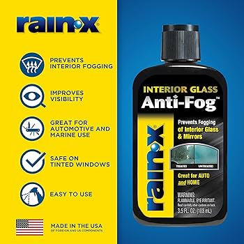 INTERIOR GLASS ANTI-FOG RAIN-X