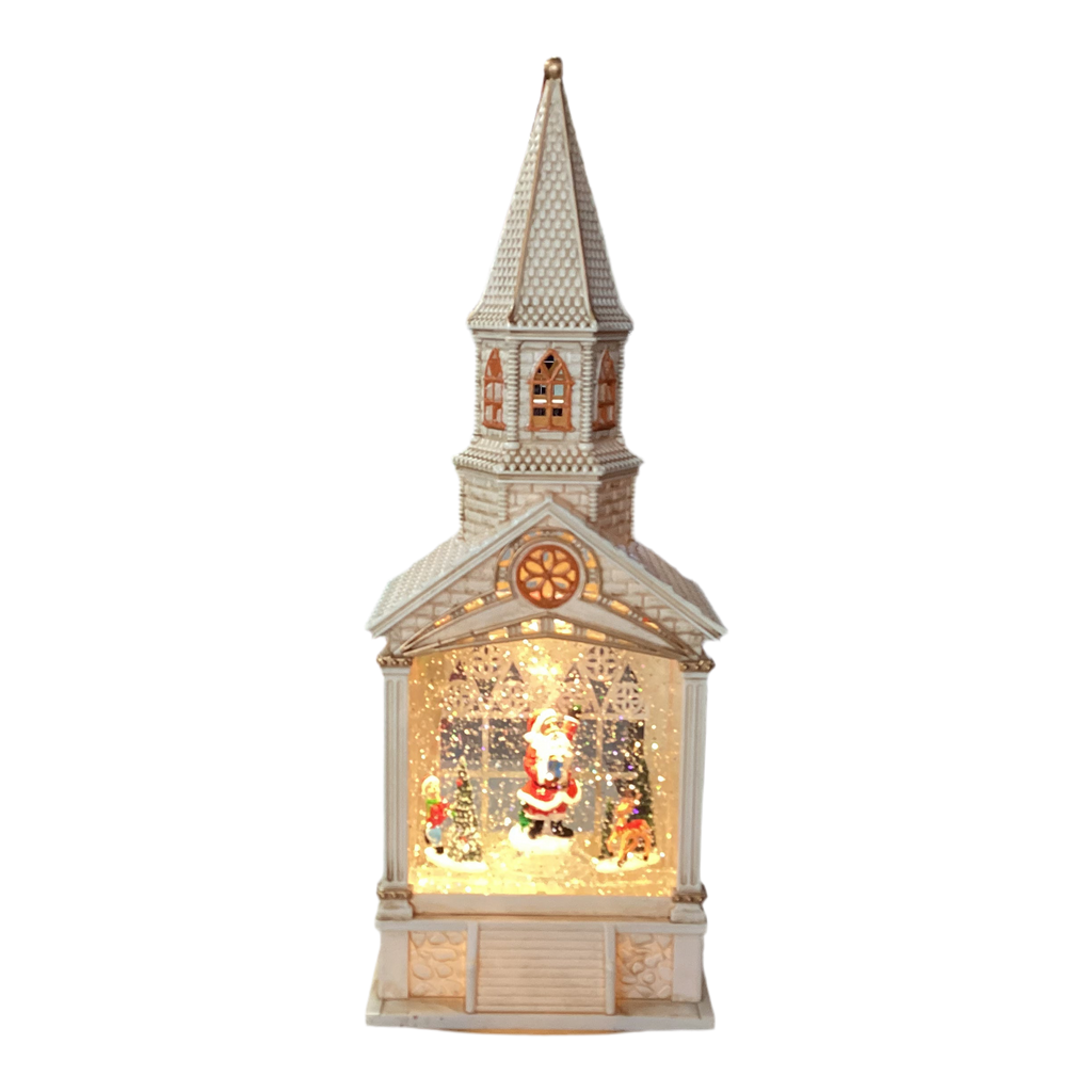 CHRISTMAS CHURCH LAMP