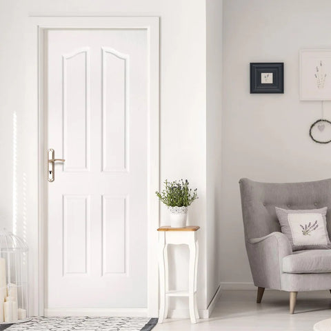 PVC COATED 32 X 80" 4 PANEL INTERIOR DOOR