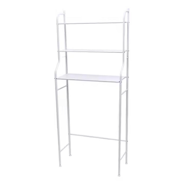 METAL WASHING MACHINE RACK (White)