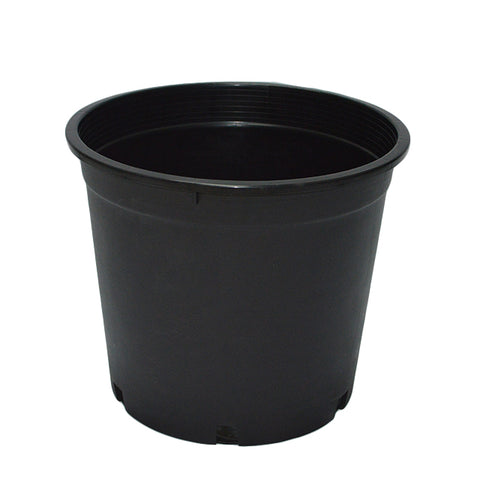 POTTING POT BLACK FLOWER POT