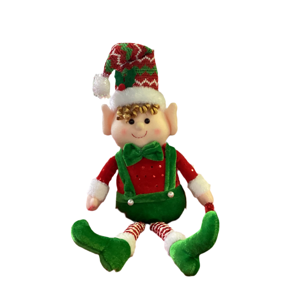 SITTING ELF BOY
