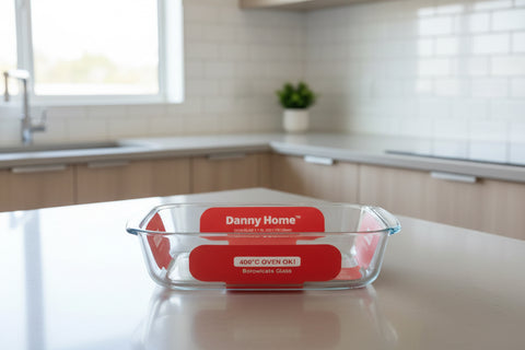 Danny Home Deep Glass Baking Dish