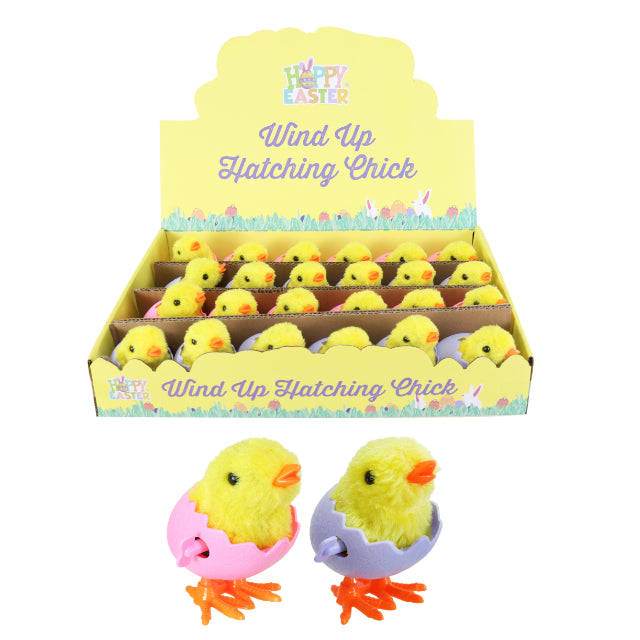 EASTER WIND UP HATCHING CHICK