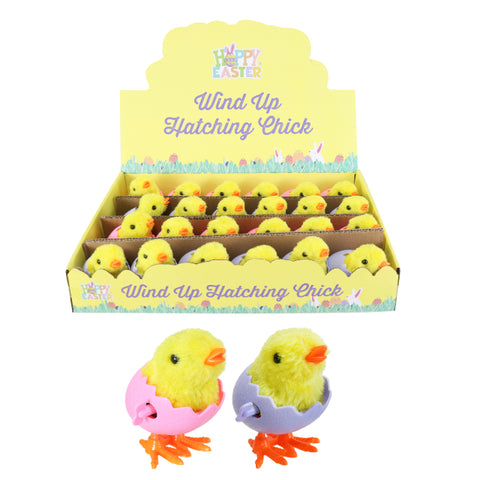 EASTER WIND UP HATCHING CHICK