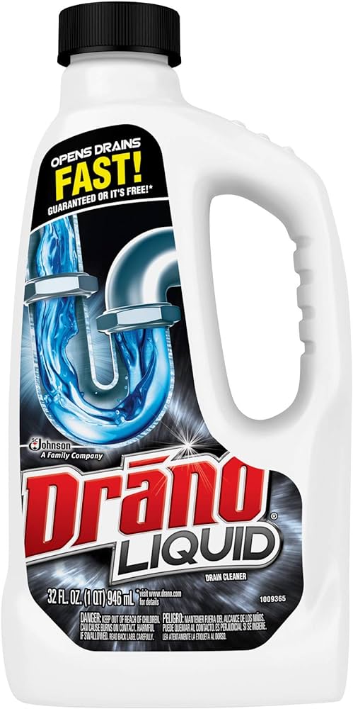 DRANO LIQUID CLOG REMOVER