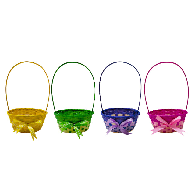 EASTER BASKET ROUND WITH HANDLE