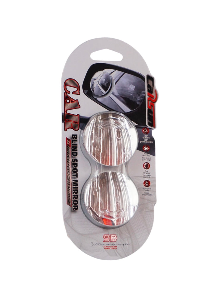 CARSUN 2PC FRAMELESS BLIND SPOT MIRROR