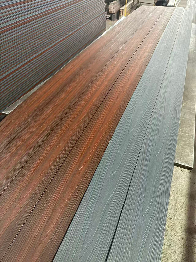 SLATE GREY/ROSEWOOD WPC DECKING
