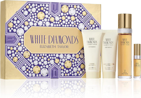 WHITE DIAMONDS 4PC WOMAN SET