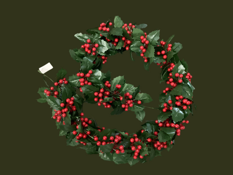 CHRISTMAS GARLAND 165CM