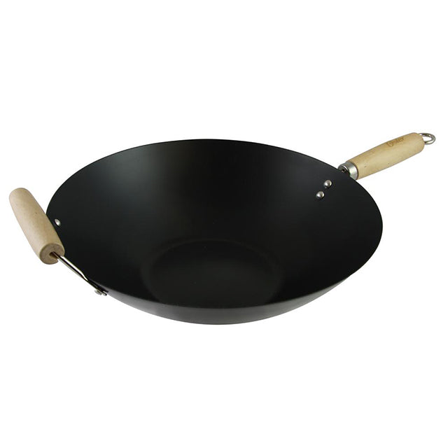 OSTER FINDLEY 13.77” CARBON STEEL WOK