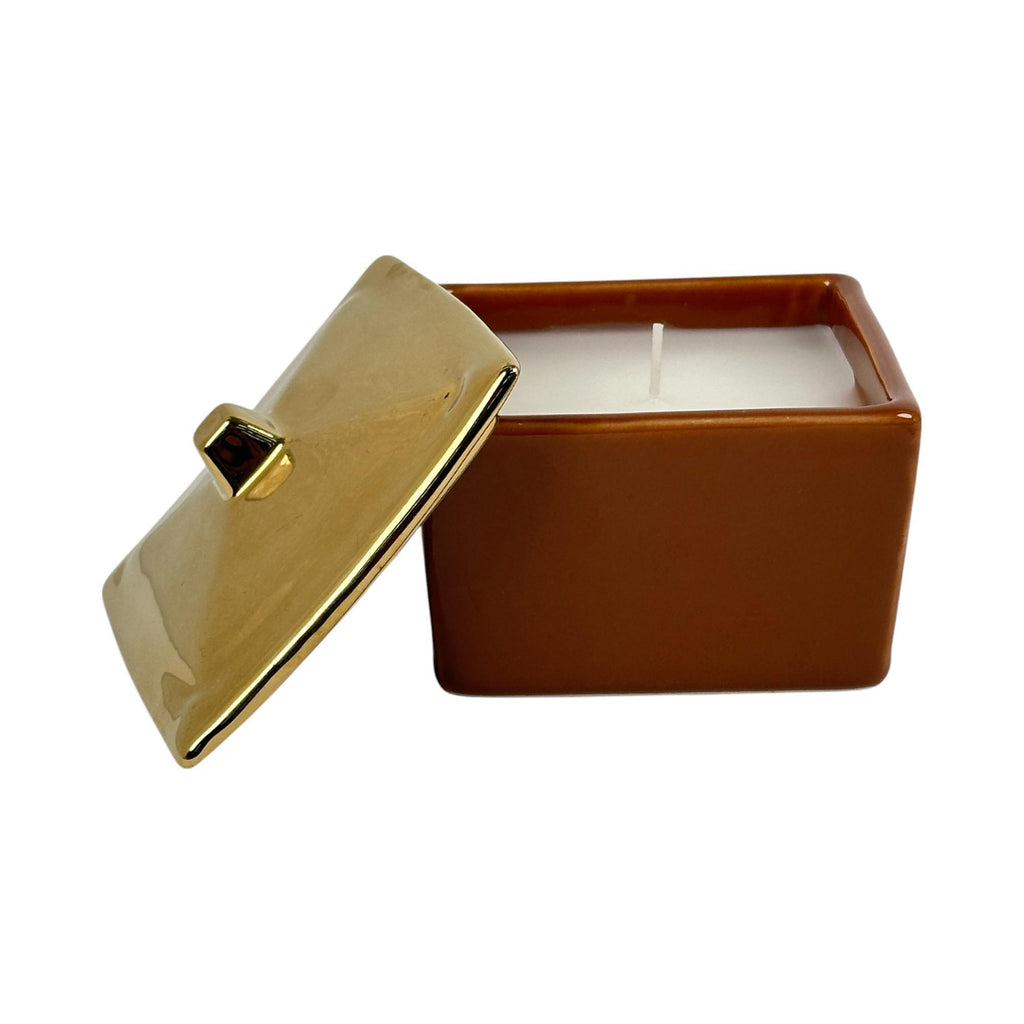 4” CANDLE BOX ( vanilla scent)