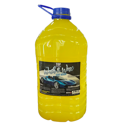 TOP VALUE WASH AND WAX (5LITRE)