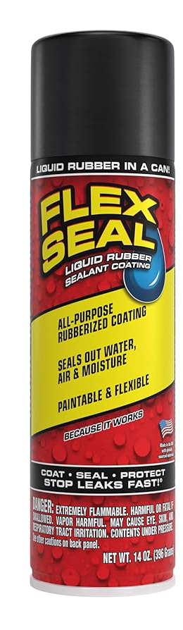 FLEX SEAL LIQUID RUBBER SEALANT COATING (spray)