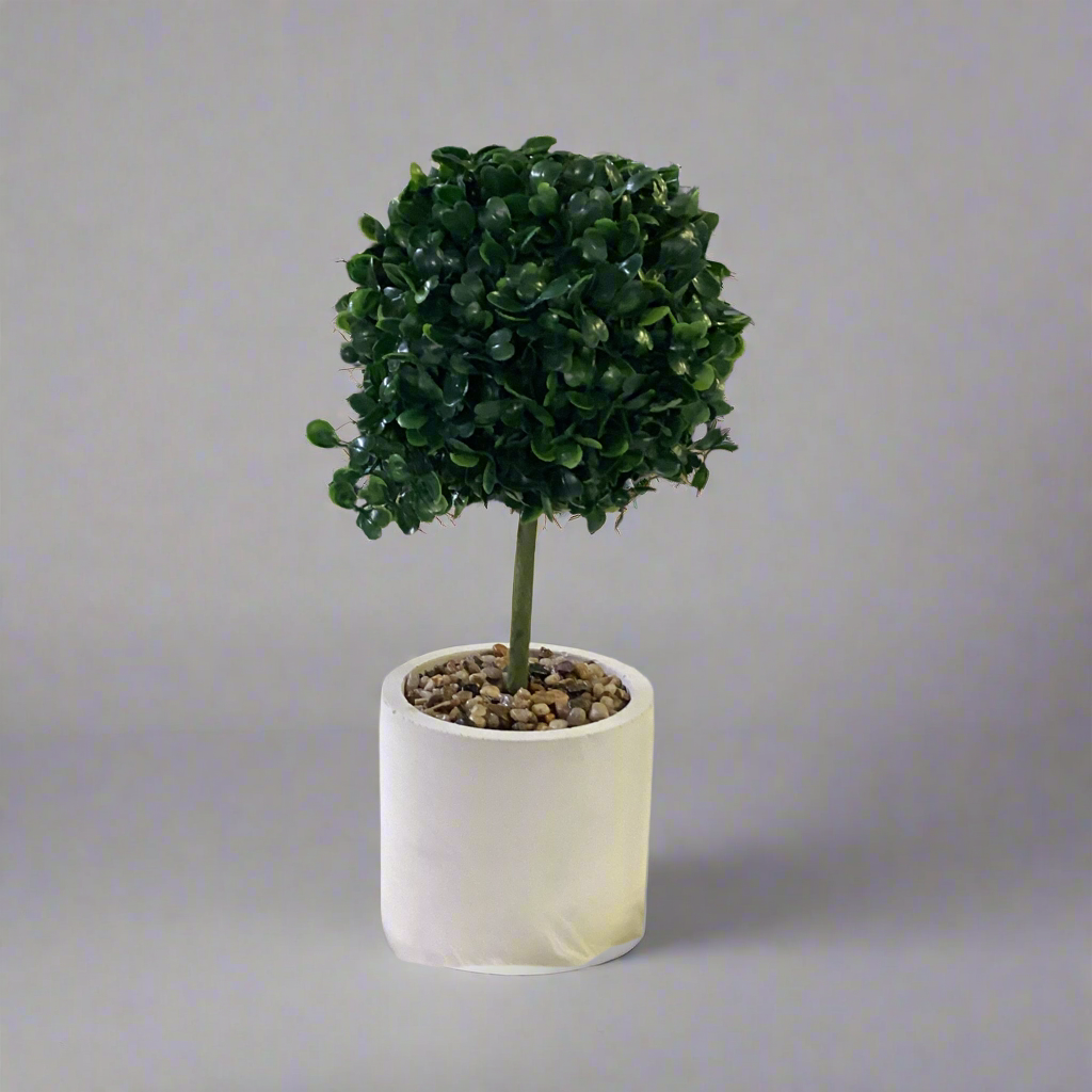 ARTIFICIAL FLOWER DECOR (mini topiary)