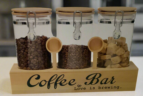 3PC COFFEE BAR SET