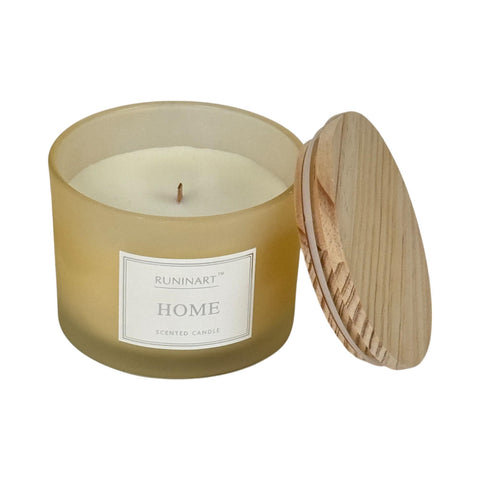 GLASS CANDLE WITH LID 3% FRAGRANCE