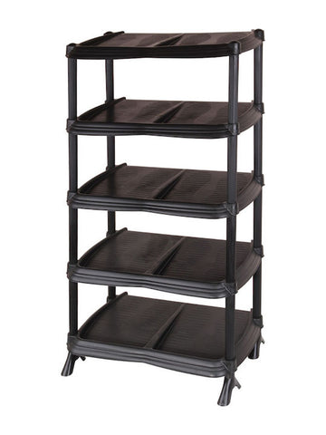 SHOE RACK BLACK