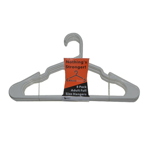 8PACK ADULT SIZED HANGERS