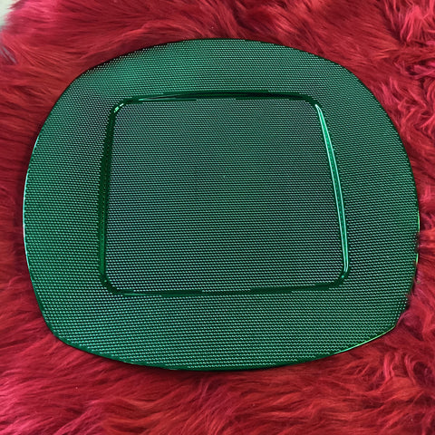 CHARGER PLATES (green)