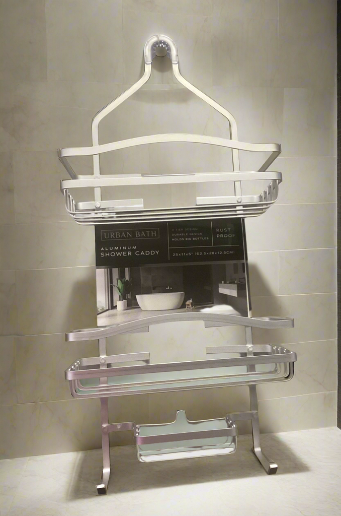 ALUMINUM SHOWER CADDY