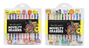 PENCILS WITH NOVELTY