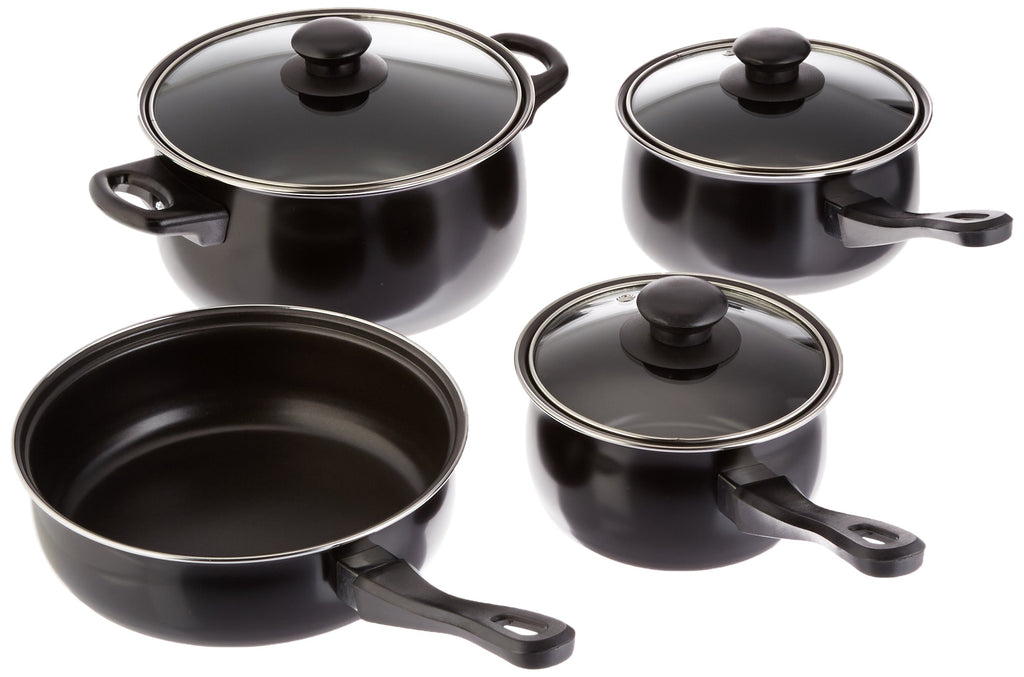 GIBSON NEWTON 7PC CARBON STEEL COOKWARE SET