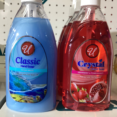 U LIQUID SOAP 13.5oz asst