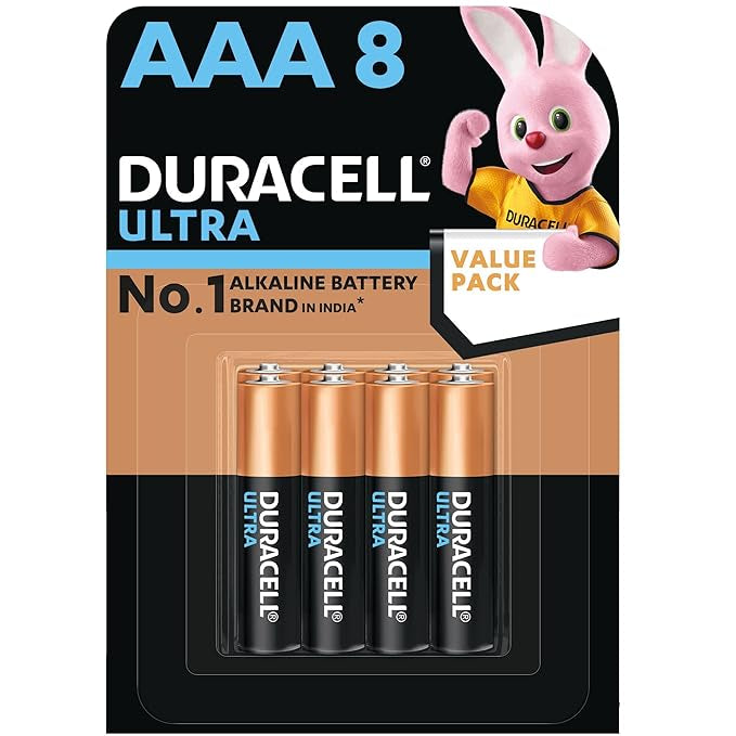 DURACELL AAA BATTERIES (8)pk