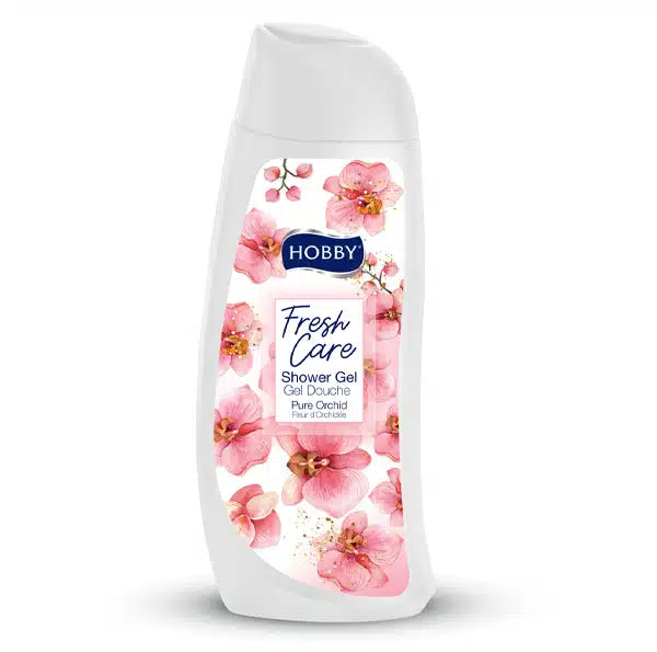 HOBBY SHOWER GEL - PURE ORCHID (white)