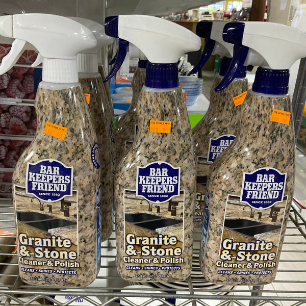 BAR KEEPERS FRIEND GRANITE & STONE CLEANER & POLISH THE HOME EXPO