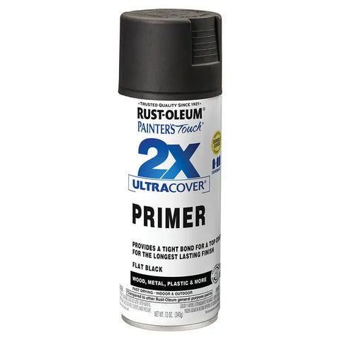 FLAT BLACK PRIMER 2X SPRAY
