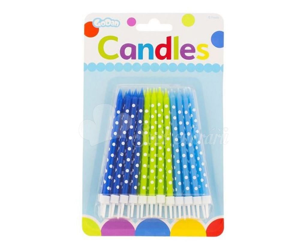 POLKA DOT CANDLES