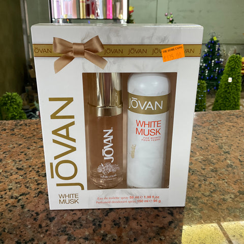 JOVAN WHITE MUSK 2PC WOMEN