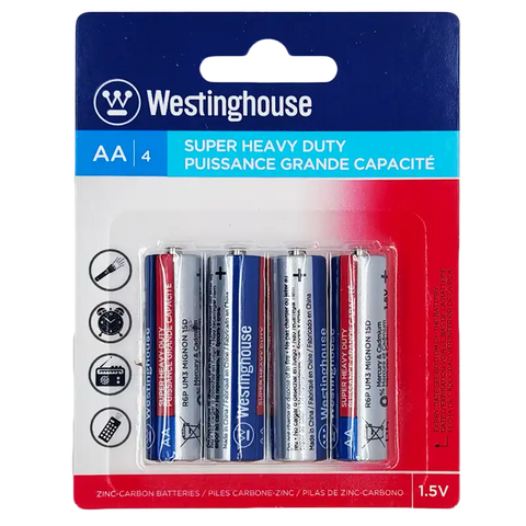WESTINGHOUSE AA SUPER HEAVY DUTY 4 pk