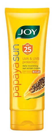 PAPAYA SUN UVA & UVB PROTECTION SUN SCREEN CREAM JOY