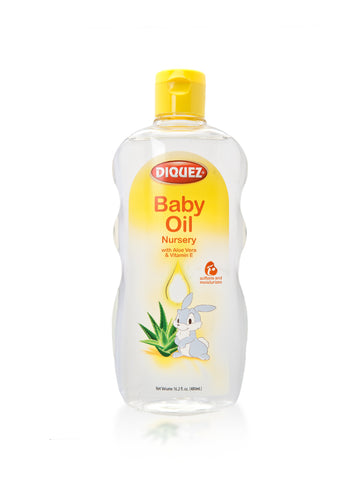 DIQUEZ BABY OIL (NURSERY) 480ML