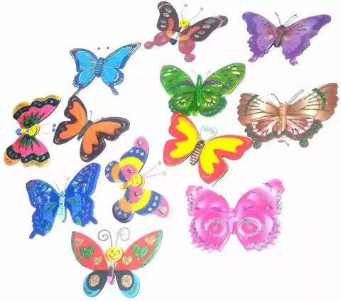 GLITTER STICKERS BUTTERFLIES