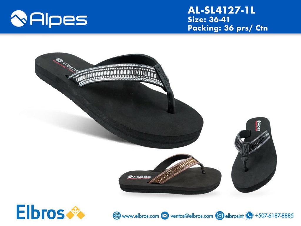 E-AL-SL4127-1L LADIES SLIPPER