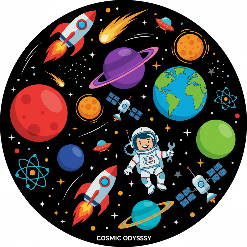 SPACE 1000 PCS PUZZLE